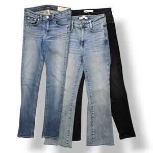 Rag & Bone -and- Zara Skinny Jean BUNDLE sizes 26/2/4 inseams 26-27.5 Denim Lot